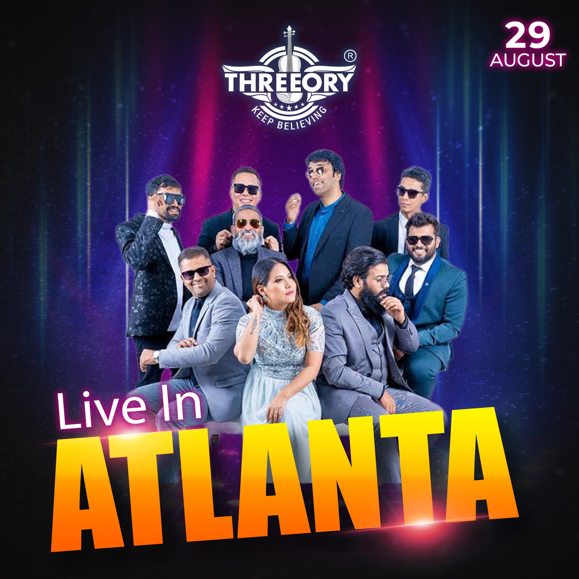 Threeory Band in Atlanta