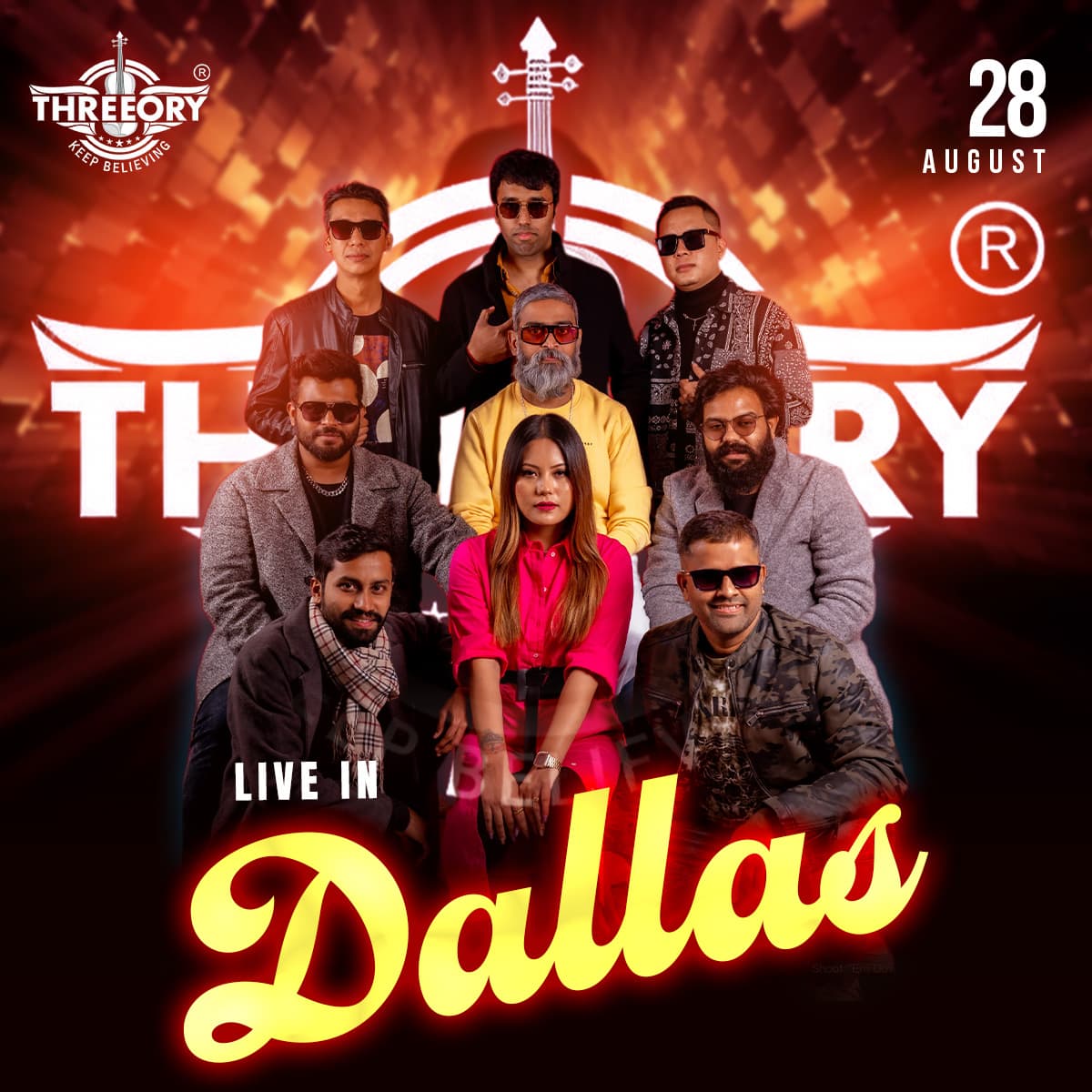 Threeory Band in Dallas